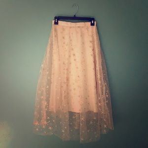 Eva Franco Tulle Skirt with Stars